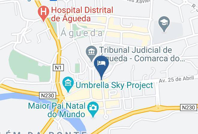 Agueda - Hotel Conde D'agueda Maps