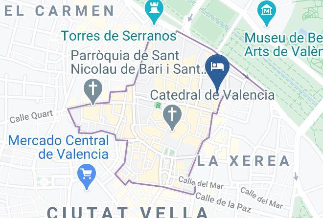 Valencia - Laseu Lodging Maps