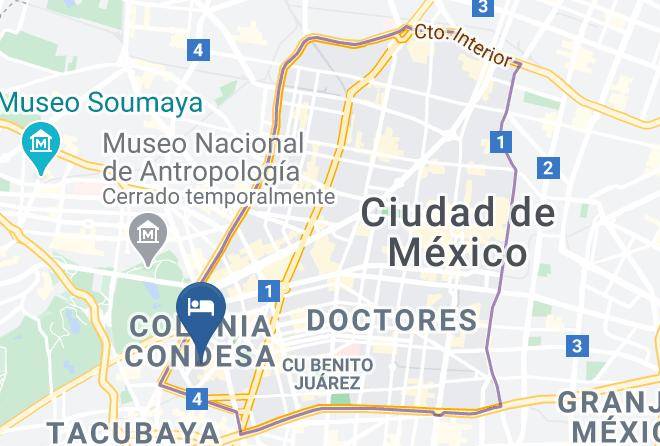 Cuauhtemoc - Condesa Haus Maps