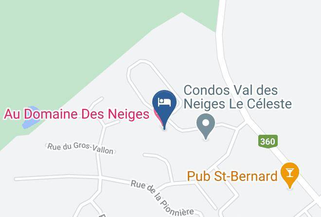 La Cote De Beaupre Regional County Municipality - Condo Mont Sainte Anne Maps