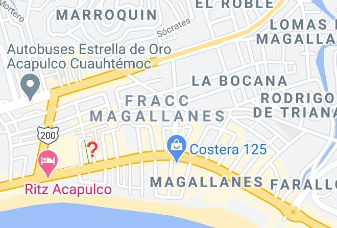 Acapulco De Juarez - Condohotel Magallanes Acapulco Con Cocineta Maps