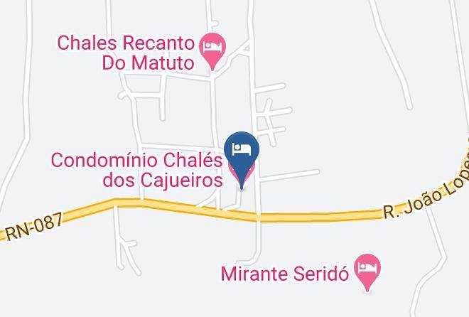 Lagoa Nova - Condominio Chales Dos Cajueiros Maps