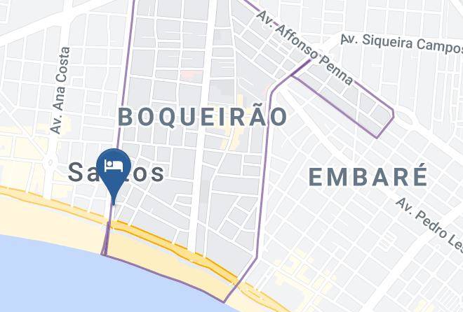 Santos - Condominio Clube Xv Hotel Flat E Centro De Negocios Maps
