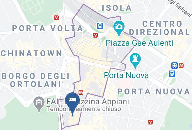 Milan - Condominio Di C So Garibaldi 71 Maps