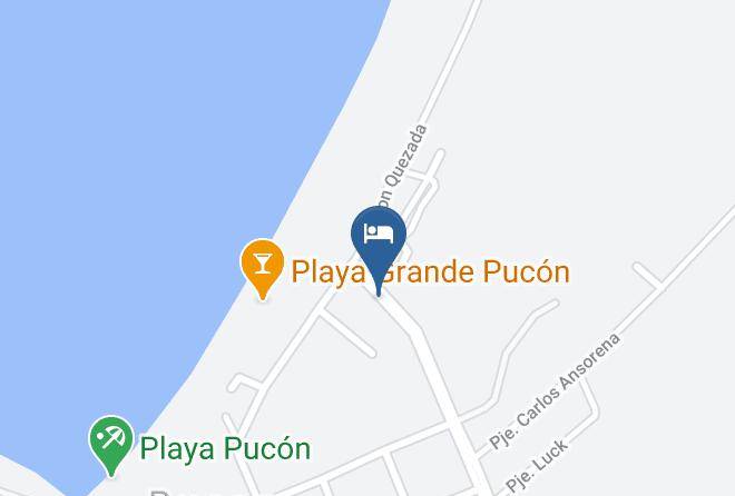 Cautin Province - Condominio Frente Lago Pucon Maps