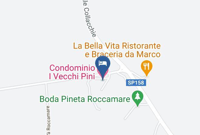 Grosseto - Condominio I Vecchi Pini Maps