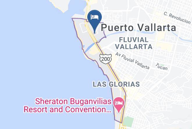 Puerto Vallarta - Condominio Isla 115 Unit 11 Maps