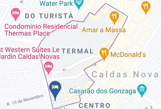 Caldas Novas - Condominio Lacqua Diroma Maps