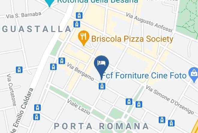 Milan - Condominio Morosini 36 Maps