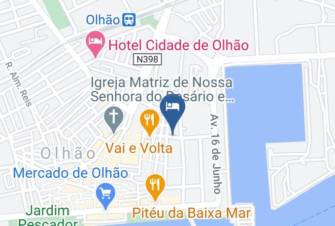 Olhao - Condominio Ondas Do Mar Maps