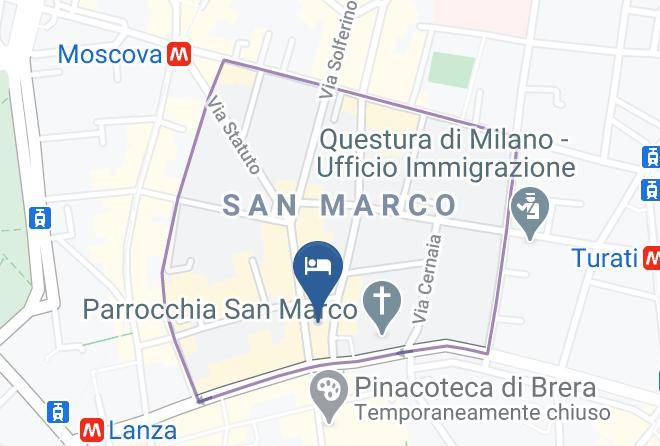 Milan - Condominio P S Marco 1 Maps
