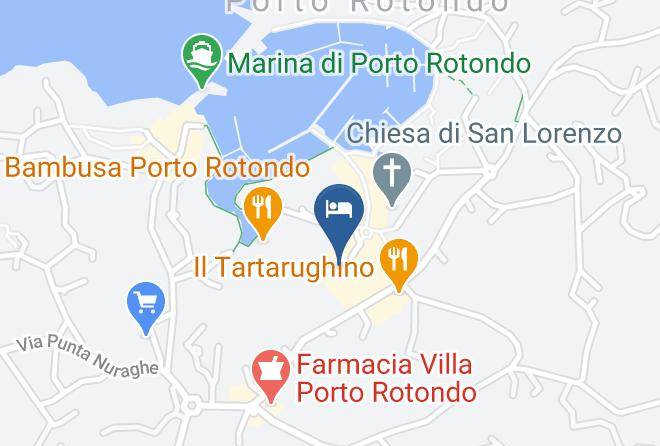 Sassari - Condominio Porto Rotondo Gardens Maps