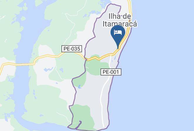 Ilha De Itamaraca - Condominio Recanto Dos Coqueiros Maps
