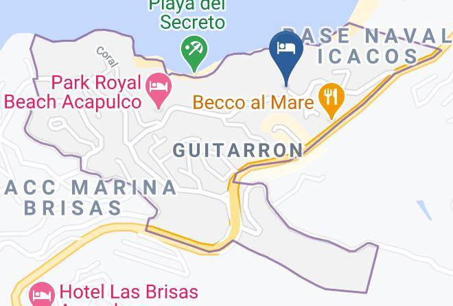 Acapulco De Juarez - Condominio Refugio Del Marquez Maps