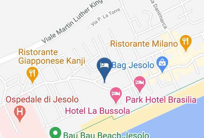 Venice - Condominio Residence Bali Maps