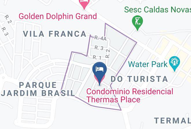 Caldas Novas - Condominio Residencial Thermas Place Maps