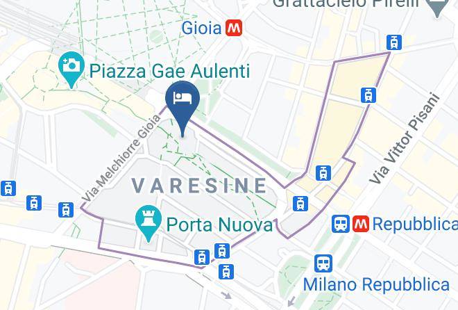 Milan - Condominio Solaria Maps