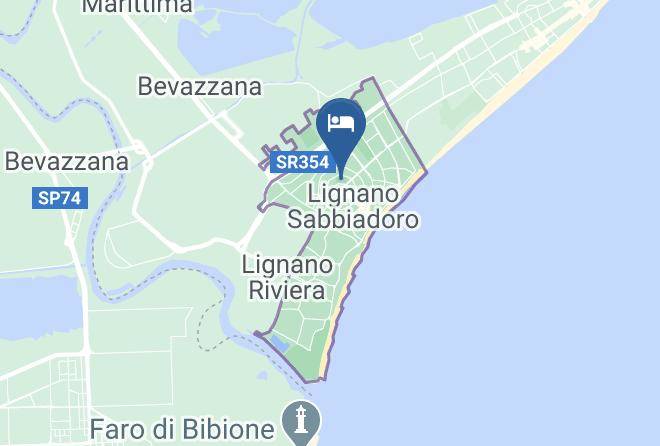 Udine - Condominio Trocadero Maps