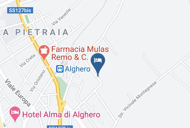 Sassari - Condominio Via Pacinotti Snc Maps