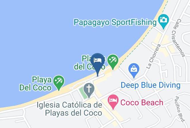 Carrillo - Condominios Rehl El Coco Maps