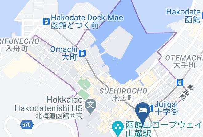 Hakodate City - Condominium Panoramique Motomachi Maps