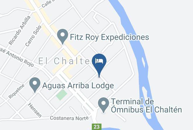Lago Argentino - Condor De Los Andes Maps