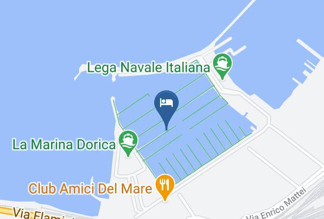 Conero Boat&breakfast Map