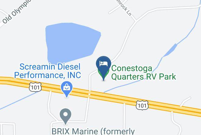 Clallam - Conestoga Quarters Rv Park Maps