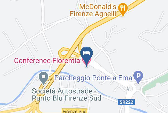 Florence - Conference Florentia Hotel Maps