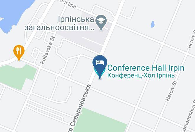 Irpin - Conference Hall Irpin Maps