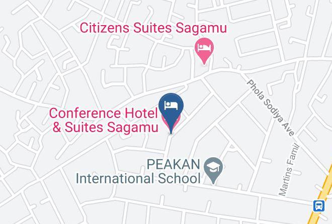 Shagamu - Conference Hotel & Suites Sagamu Maps