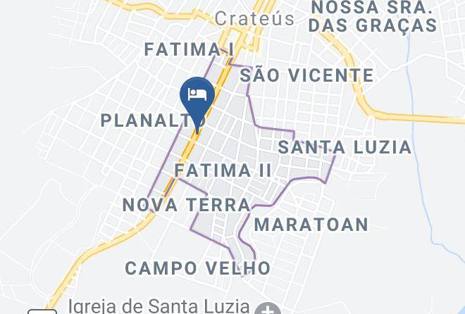 Crateus - Confiance Hotel Maps