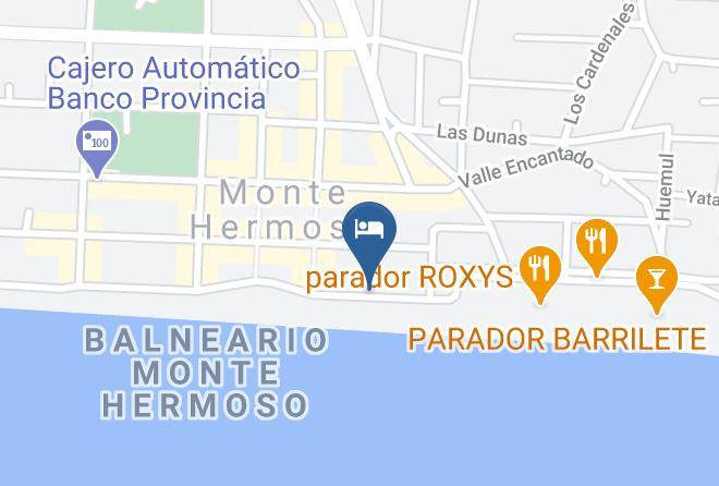 Monte Hermoso - Confiar Hotel Boutique Maps