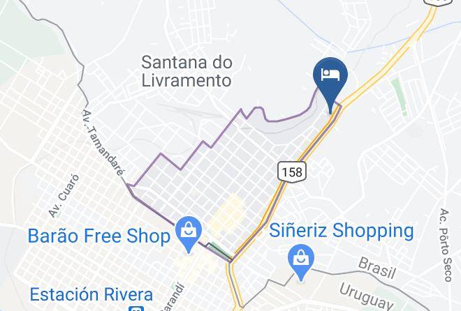 Santana Do Livramento - Confort Fronteira Hotel Maps