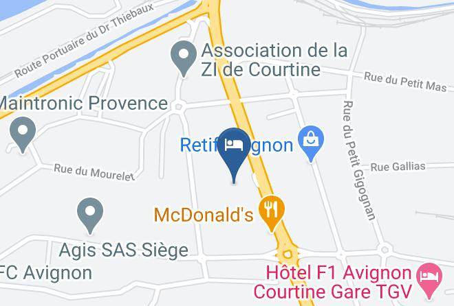 Vaucluse - Confortel Avignon Maps