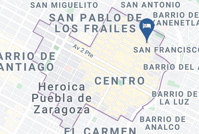 Heroica Puebla De Zaragoza Puebla - Confratelli Hotel Maps