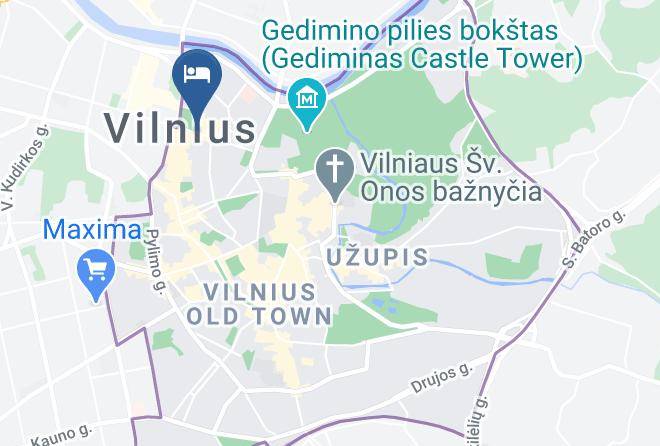 Vilnius - Congress Avenue Maps