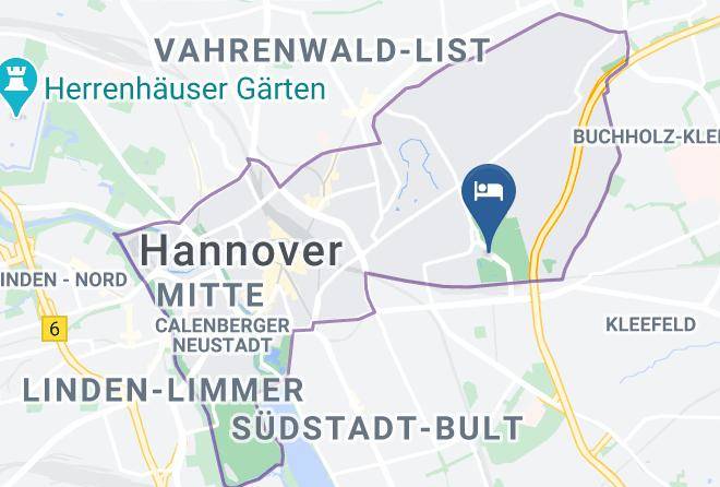 Congress Hotel Am Stadtpark Hannover Map