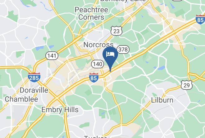 Gwinnett - Congress Hotel And Suites Maps