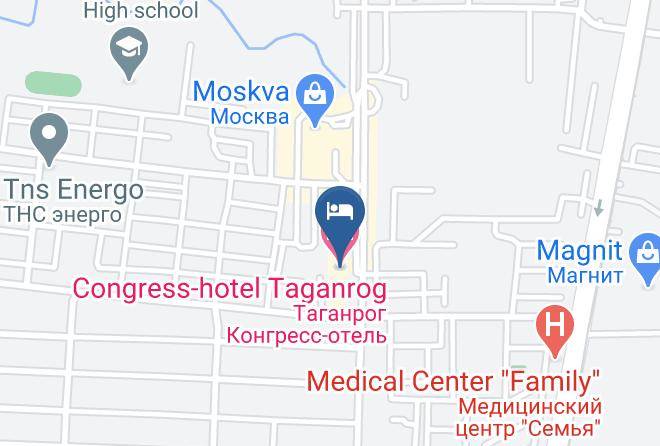 Congress Hotel Taganrog Map