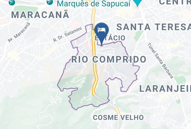 Rio De Janeiro Rioprido - Connect Ap Pousada Maps