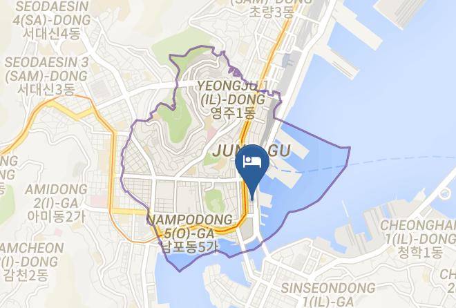 Junggu - Connect Busan Hotel & Residence Maps