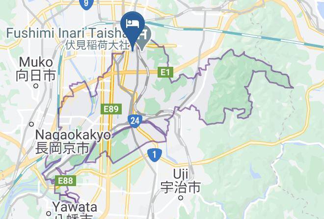 Kyoto City Fushimi Ward - Connect Inn Maps