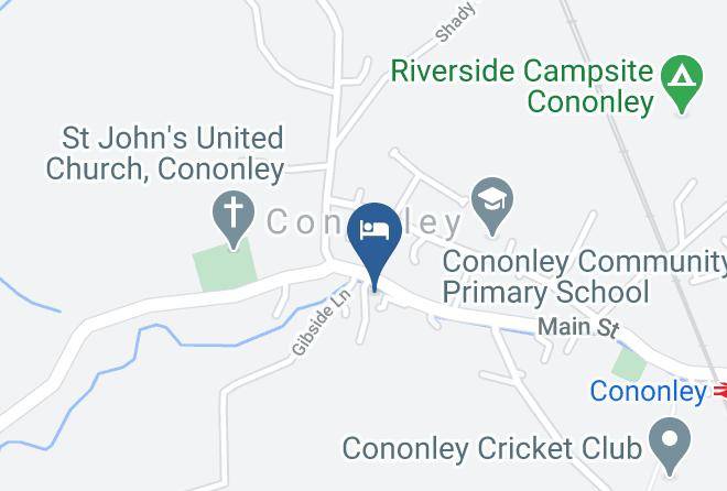 North Yorkshire - Cononley Hall B & B Maps