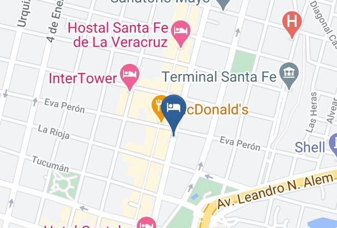 Santa Fe - Conquistador Hotel Maps