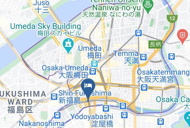 Osaka City Kita Ward - Conrad Osaka Maps