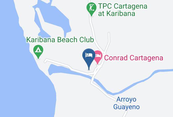 Cartagena De Indias - Conrad Spa Cartagena Maps