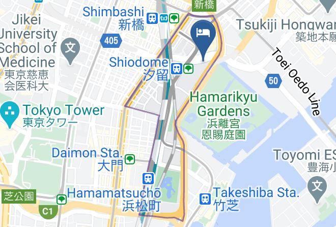 Minato Ward - Conrad Tokyo Maps