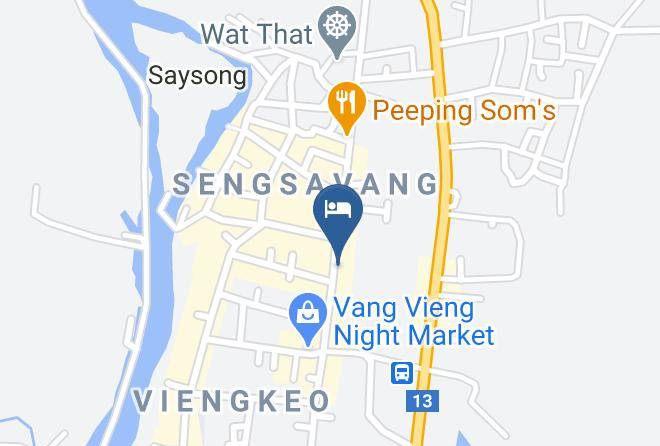 Vangvieng - Consiana Vang Vieng Hotel Maps