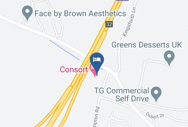 Rotherham - Consort Hotel Maps